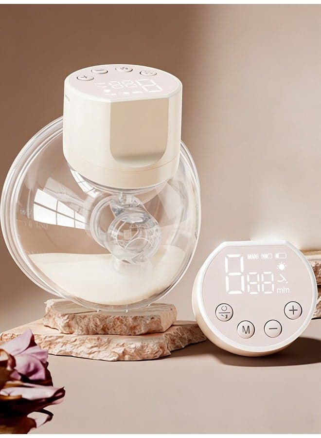 Electric Breast Pump With 3 Modes 10 Levels | Hands-Free, Rechargeable, Wearable, Portable - Massage And Breastfeeding Pumping Mode, Smart LED Display