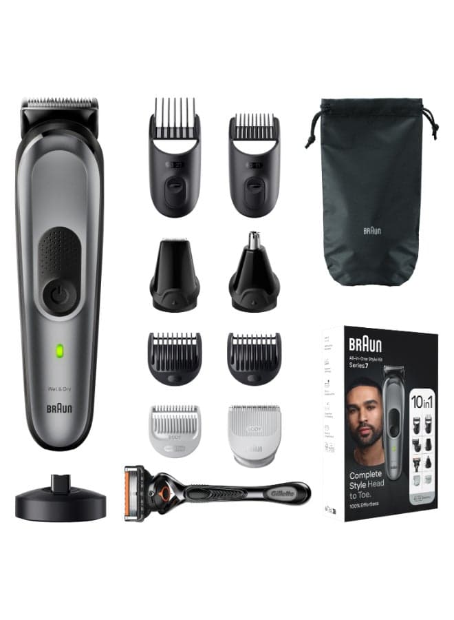 Series 7 10-in-1 Body Grooming Kit for Hair, Beard, Ear, Nose and Body