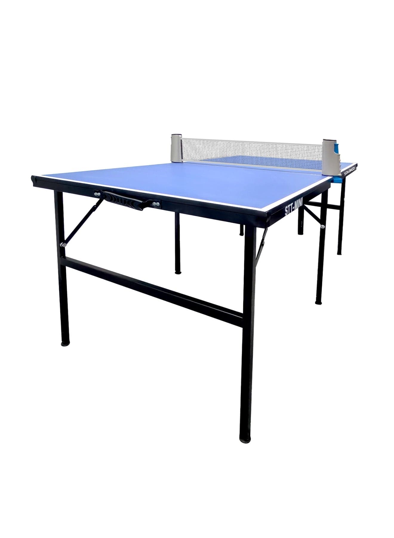 STT-MINI Table Tennis Table – Foldable 2-Player Ping Pong Set for Kids 6+ Indoor & Outdoor Use,Durable MDF Surface & Metal Frame Compact,Portable, Easy Assembly