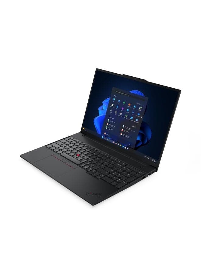 ThinkPad E16 Gen 3 Business Laptop With 16-Inch WUXGA Display,Core Ultra 7 255H Processor/16GB RAM/512GB SSD/Intel Arc Graphics/Windows 11 Pro English black