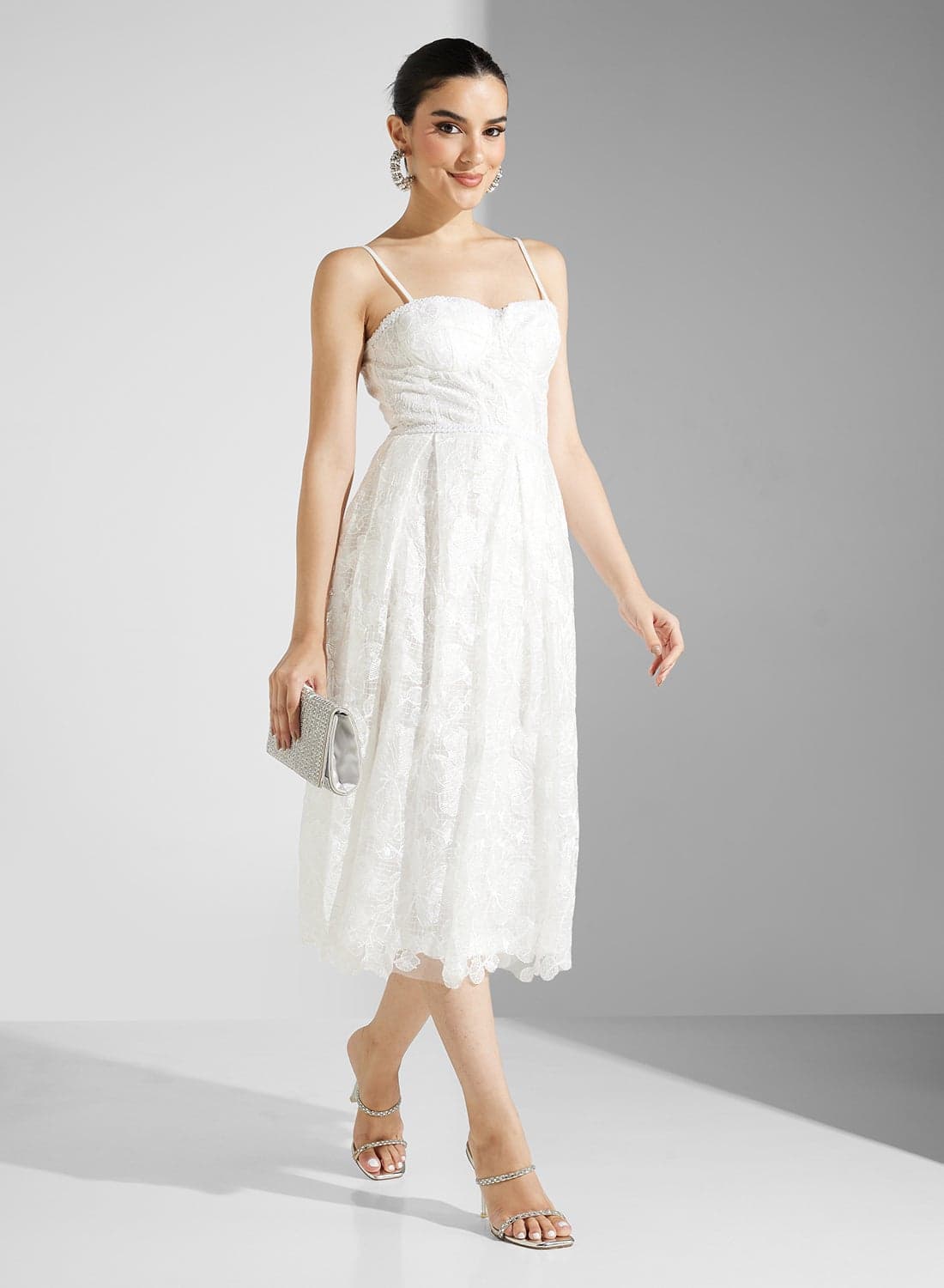 Lace Midi Dress