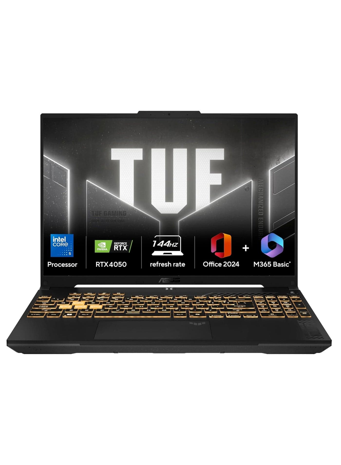 TUF Gaming F16 (FX607VU) 16" FHD+ 144Hz Gaming Laptop Core 5 210H, 16GB DDR5, 1TB PCIe SSD, NVIDIA GeForce RTX 4050 6GB Windows 11 Home English grey