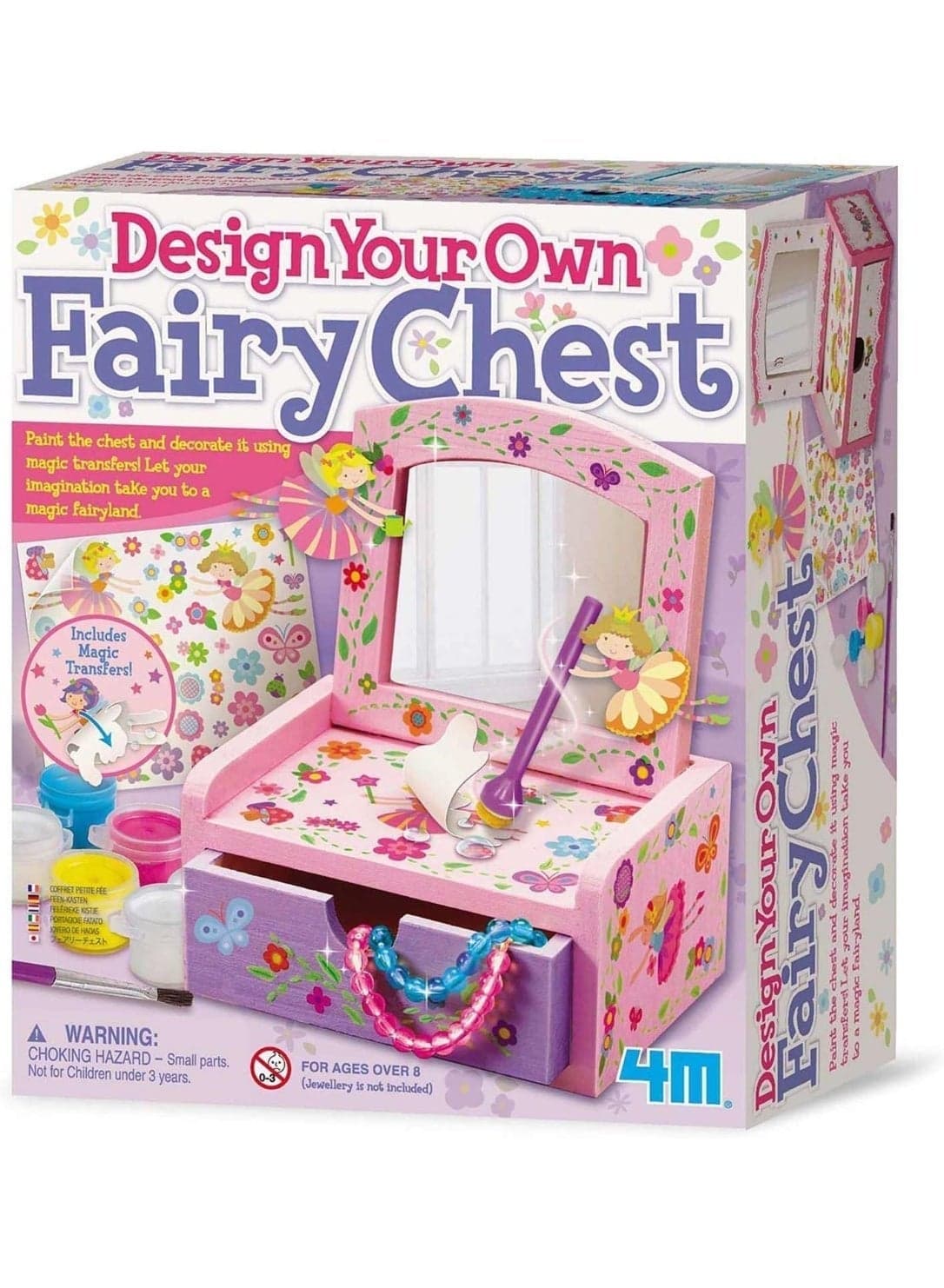 Paint Your Own Fairy Mirror Chest