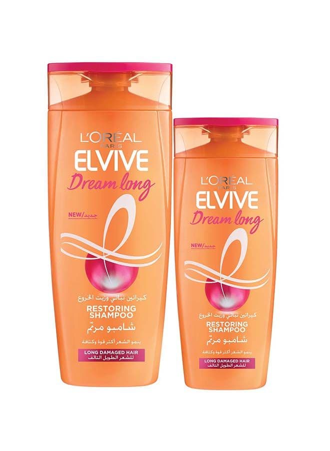 Elvive Dream Long Shampoo 600ml + Shampoo 400ml For Weakened Long Hair