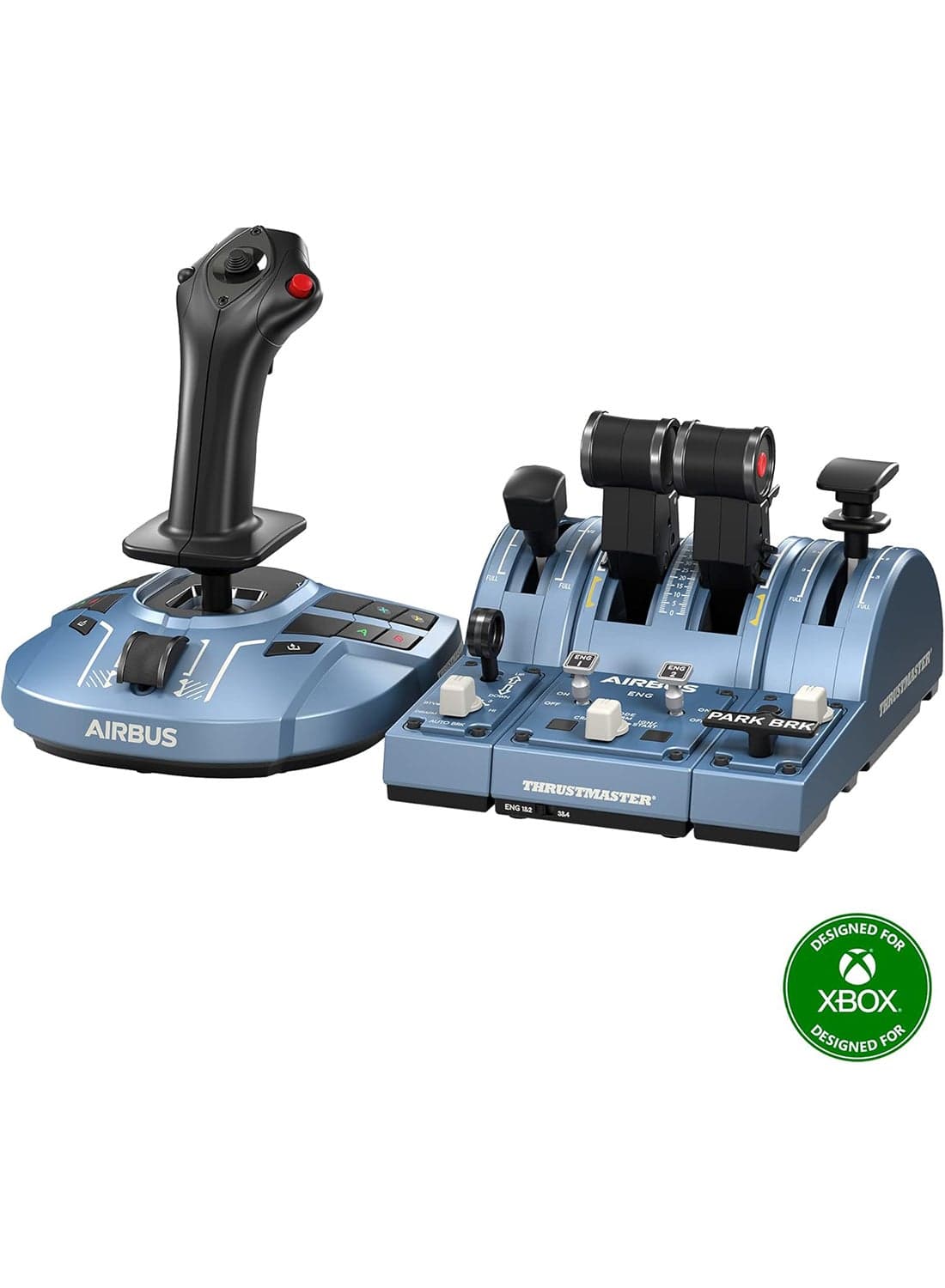 TCA Captain Pack X Airbus Edition - High-Precision Flight Stick and Throttle Quadrant for Xbox Series X|S, Xbox One, and PC