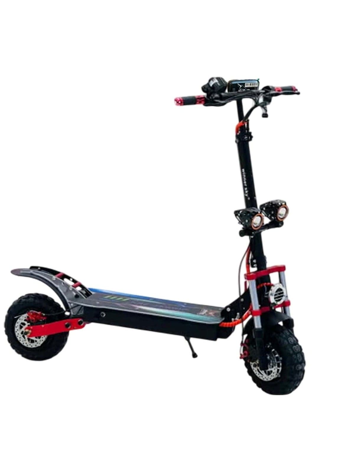 Winner Sky 3000W Electric Scooter: Conquer the Skyline with Power and Speed Black