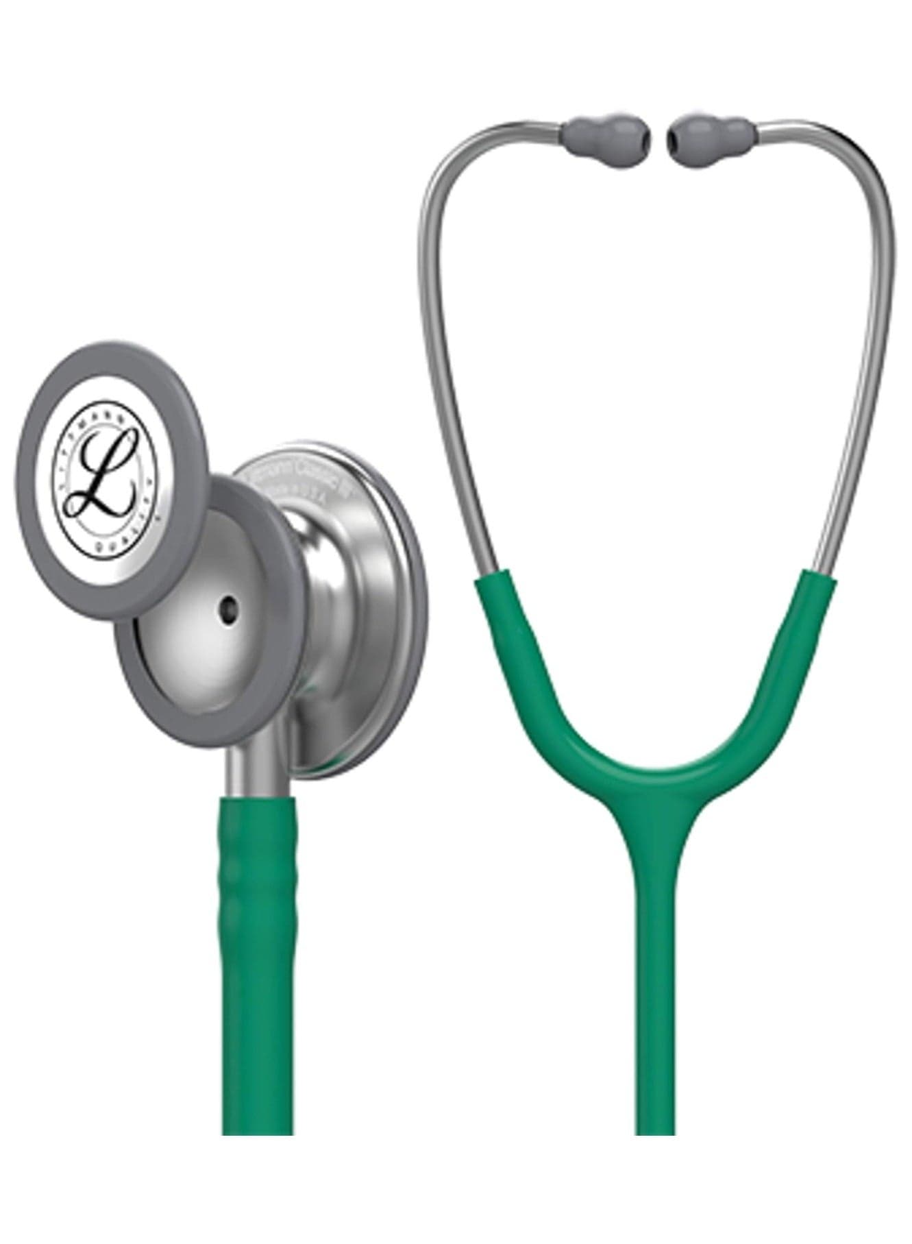 Real Working Stethoscope Dual Head Stethoscope For Children Kids Role Play Listening To Heartbeat Functional Toy Gifts- Green