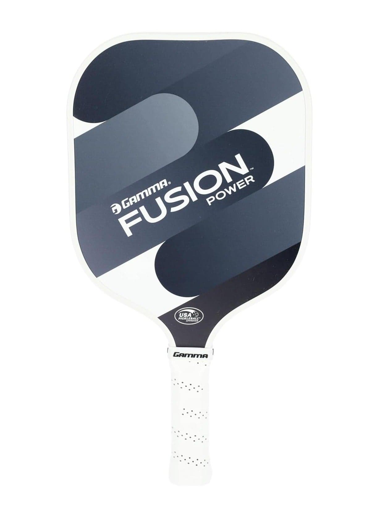 Fusion Power Pickleball Paddle, 8.25-Inch Wide Fiberglass Surface Maximizes Hit Potential For All Skill Levels, Black