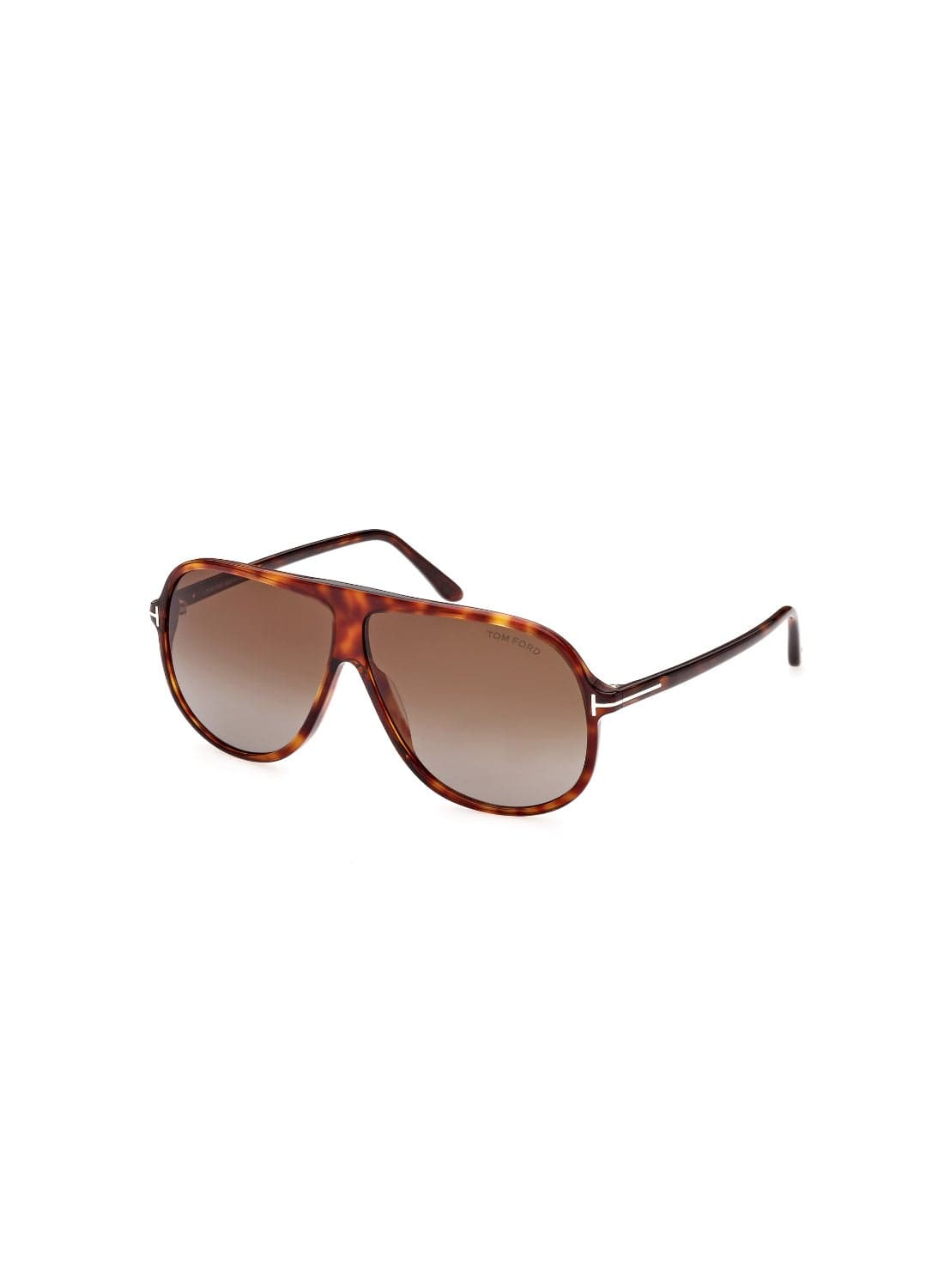 Rimless Acetate Brown Men Sunglass