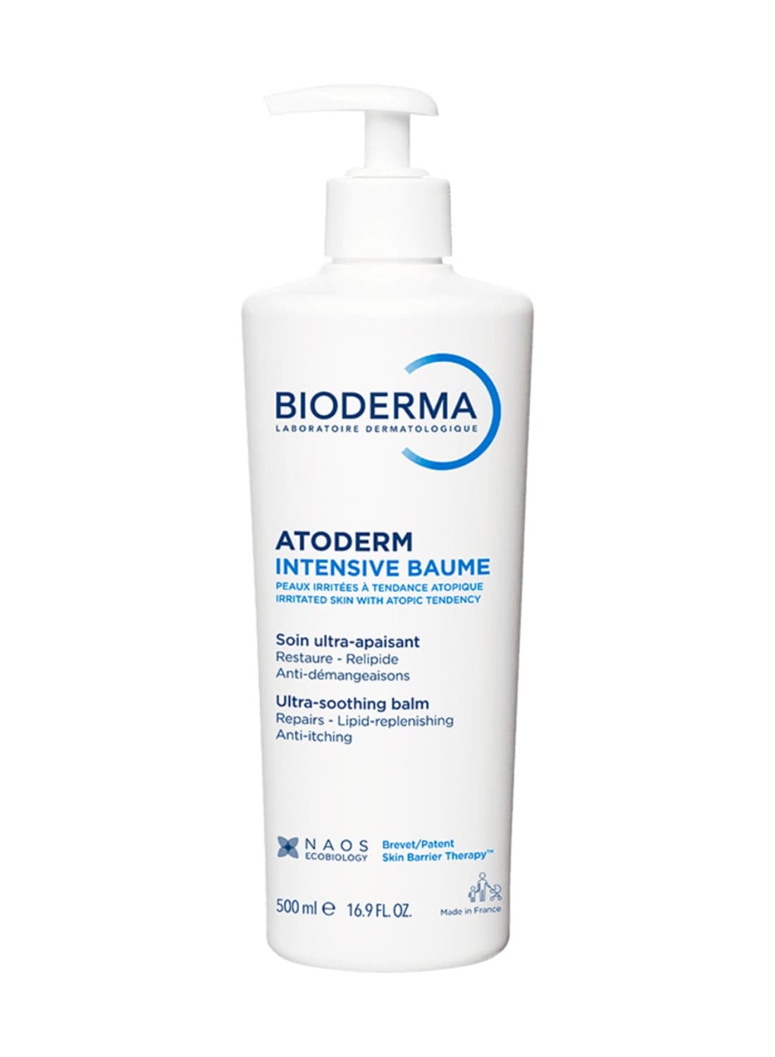 Atoderm Intensive Baume Ultra-Soothing Balm for Very Dry, Irritated to Atopic Sensitive Skin 500ml