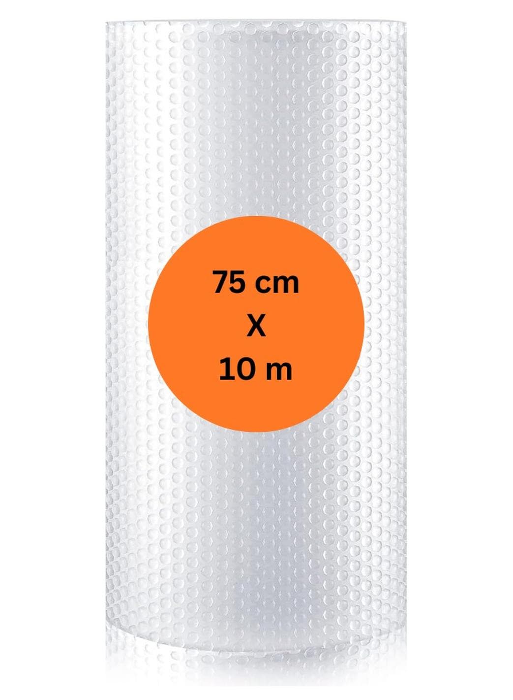 Air Bubble Wrap, Cushioning Wrap, Bubble Roll for Packing, Shipping, Moving and Storing fragile items, Size 75cm*10m