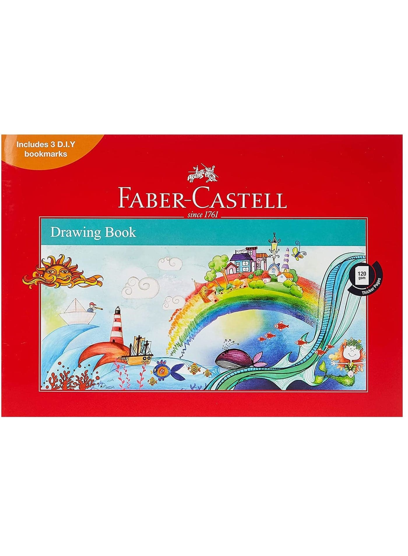 36-Sheet Drawing Book White Sheets