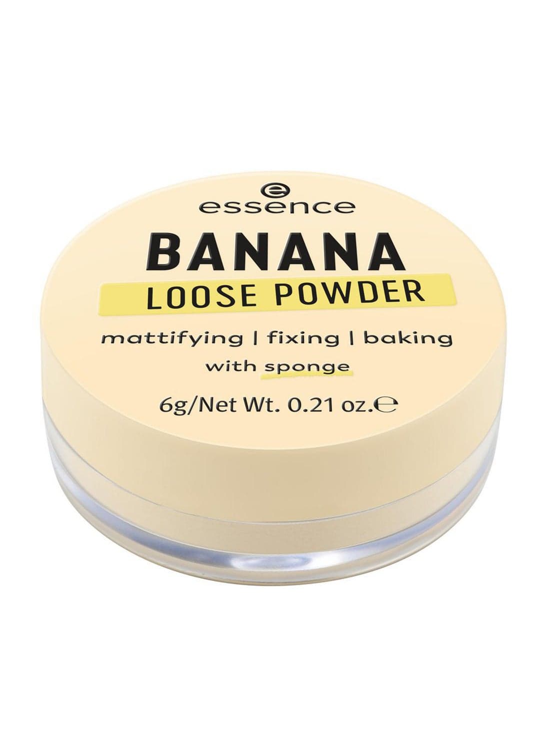 Banana Loose Face Powder | Lightweight Finishing Powder for Shine Control and Colour Correction | Soft Matte Finish | Long Lasting Makeup Setting Powder| 6g (Pack of 1) Yellow