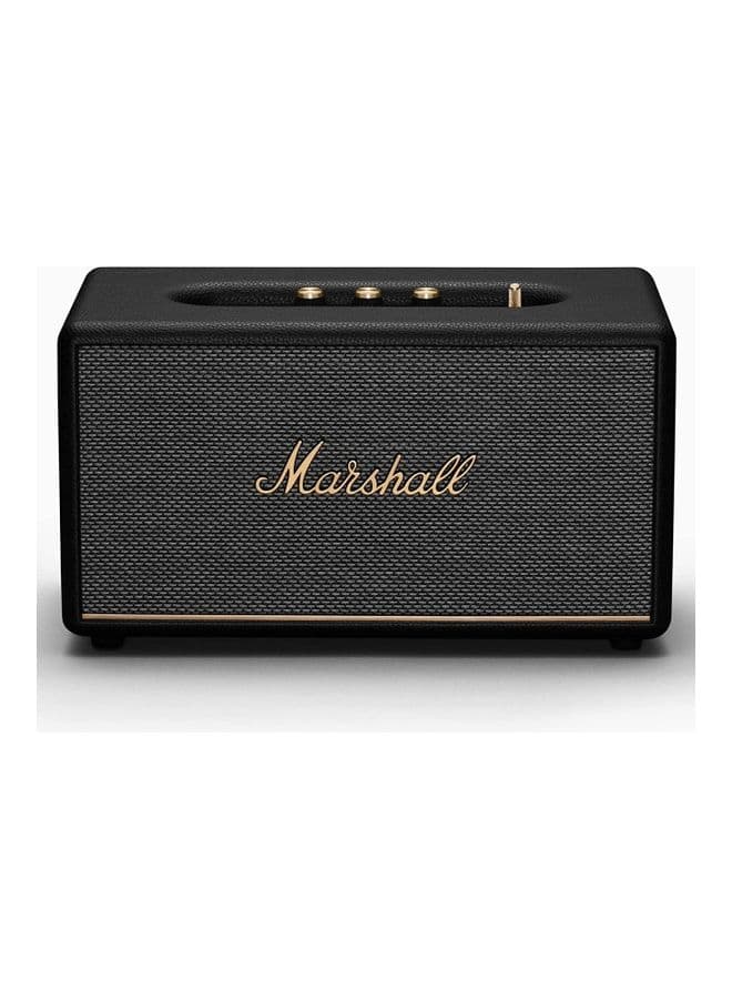 Stanmore III 50W Premium Home Wireless Speaker With Bluetooth 5.2 And Multiple Inputs - Enjoy Signature Sound Black