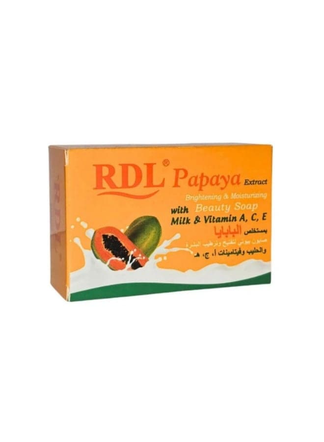 Papaya Milk Brightening Soap 128g