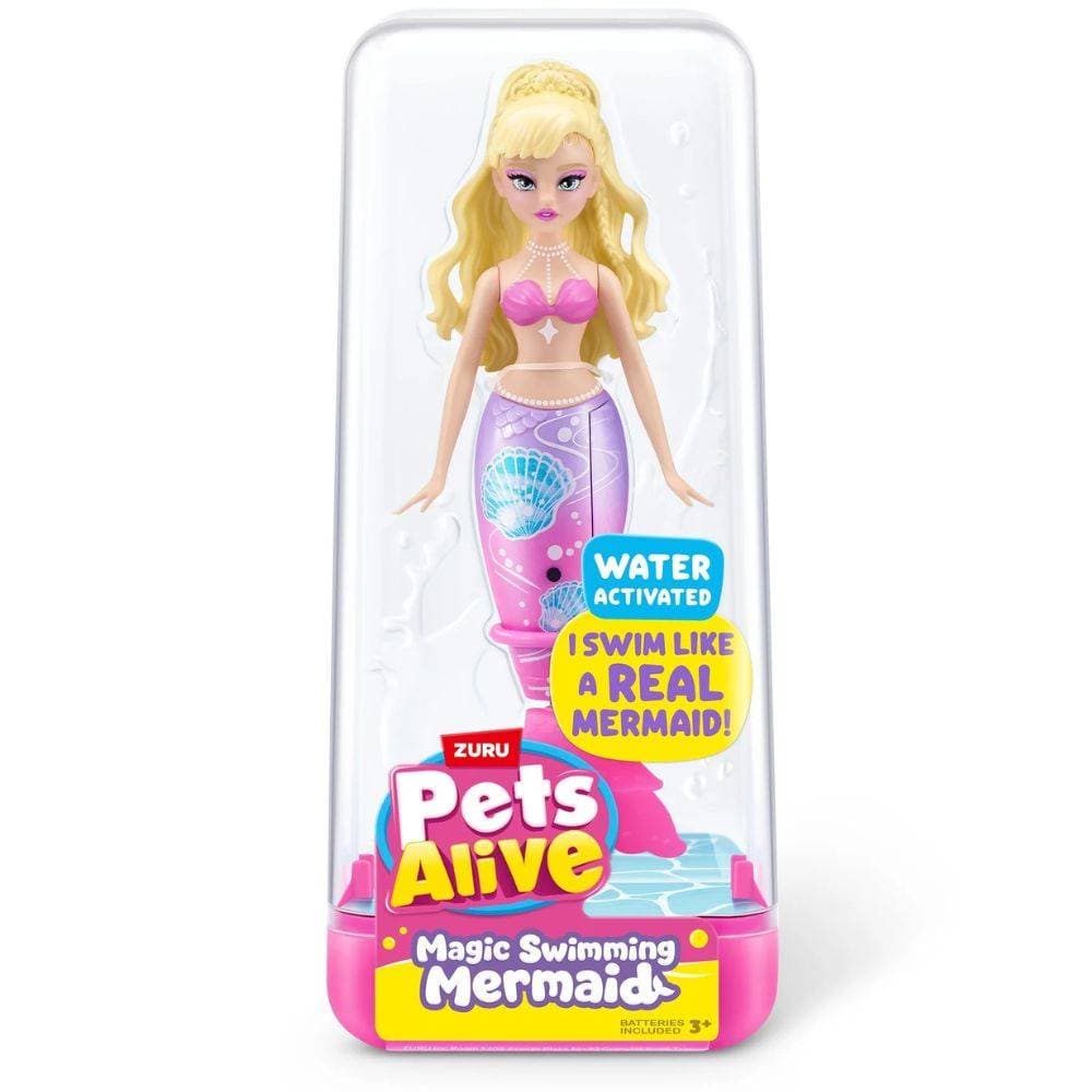 Pets Alive Magic Swimming Mermaid Doll (15.8 cm, Assorted)