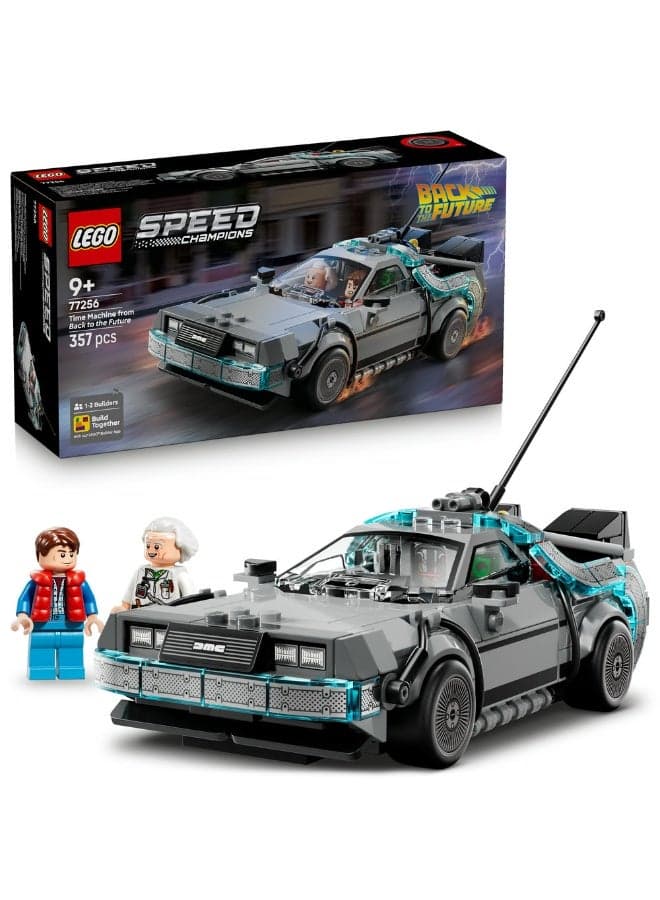 Speed Champions Time Machine from Back to the Future 77256 (Age 9+, 357 Pieces)