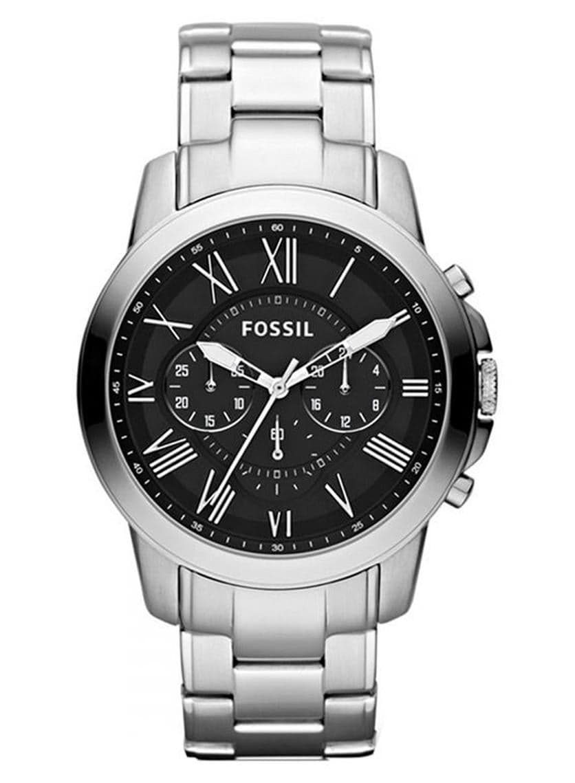 Men Grant Water Resistant Chronograph Watch FS4736 - 44 mm - Silver