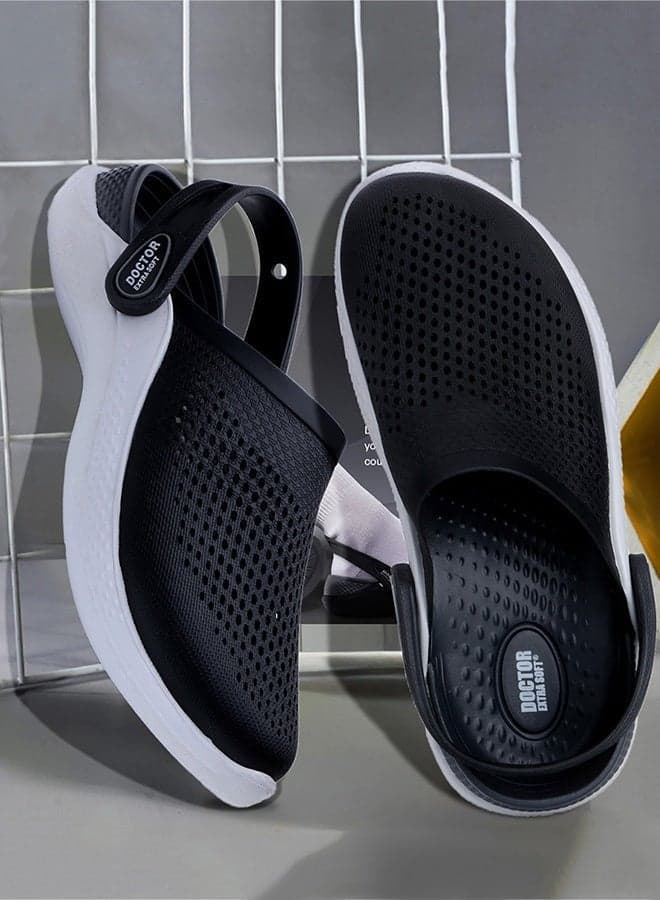Clogs for Men | Lightweight Breathable Slip On Comfortable Casual Ventilated Anti Skid Sandals | Doctor Extra Soft