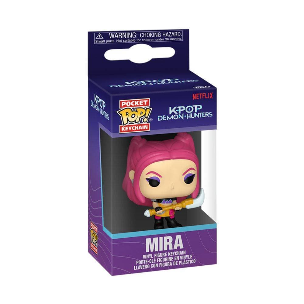 Funko Pocket POP! K-POP Demon Hunters Mira Vinyl Keychain (10.2 cm)