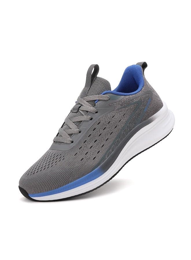 Skyview Running Shoes for Men Sneakers Air Cushion Walking Shoes Comfortable Tennis Shoes Breathable Lightweight athletic footwear, Size from 41 to 47.