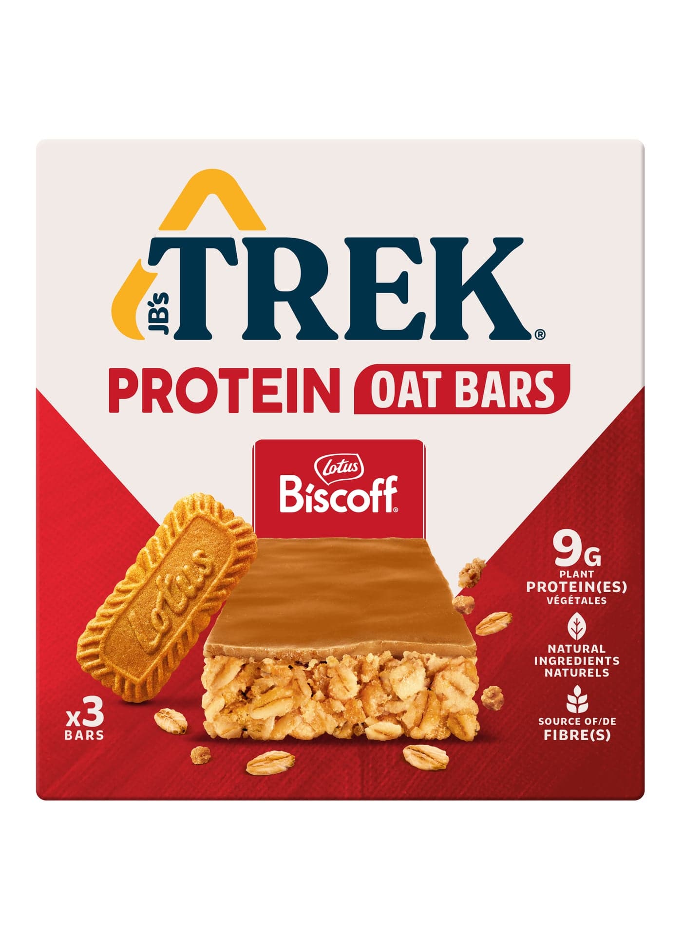 Biscoff Protein Oat Bars