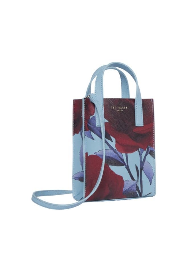 Mini Rose Print Icon Bag