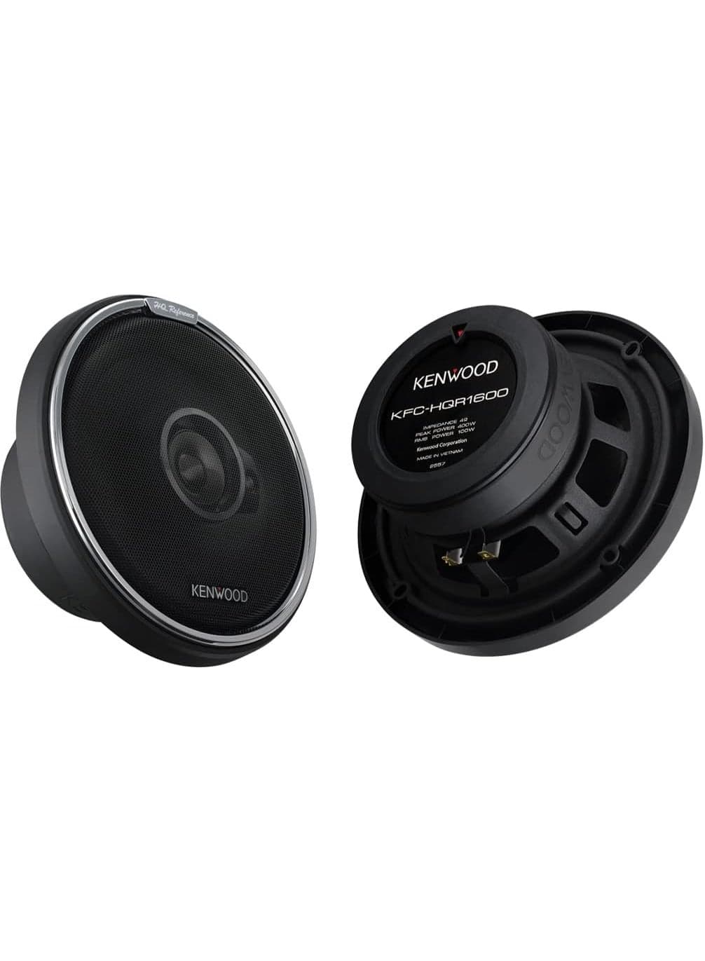 Flush Mount Speaker Peak Power 400W HQ-Reference 100W RMS Power KFC-HQR1600
