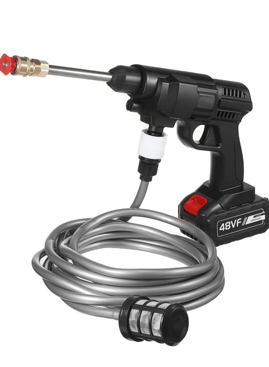 48 V Wireless High Pressure Car Wash Water Gun Portable High Pressure Washer Washing Auto Spray Garden Tool