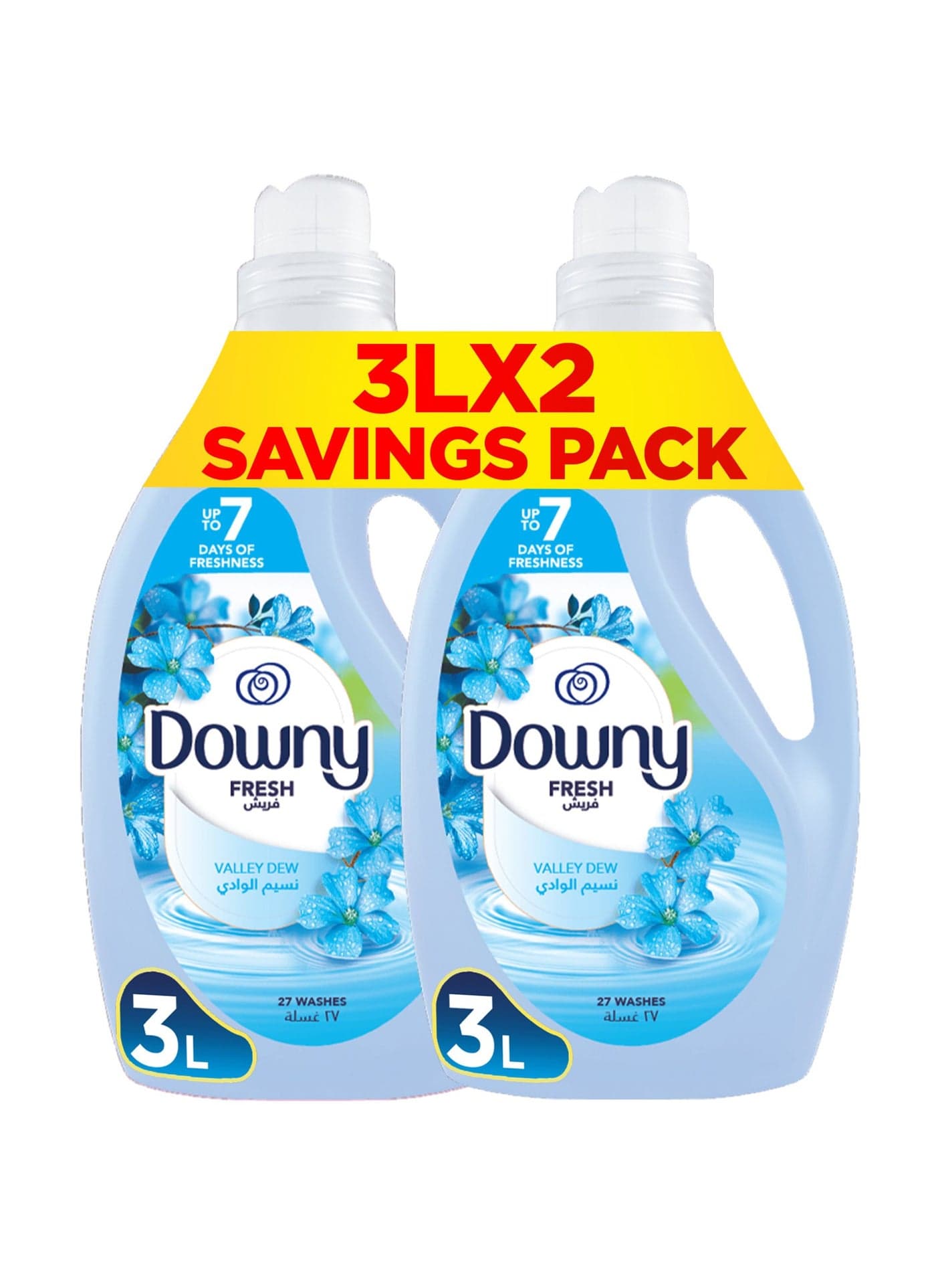 Valley Dew Dual Pack Regular Fabric Softener Dilute