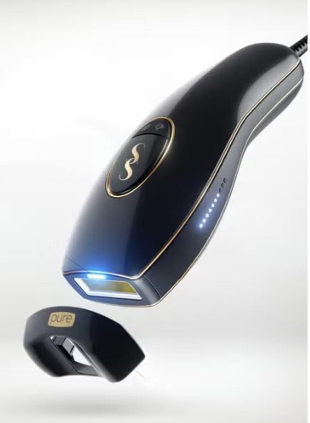 SMOOTHSKIN New Pure Fit Ultrafast Painless IPL Permanent laser hair removal home device and machine for Women & Men - Body & Face,hair removal system,Clinically Tested and FDA Cleared.