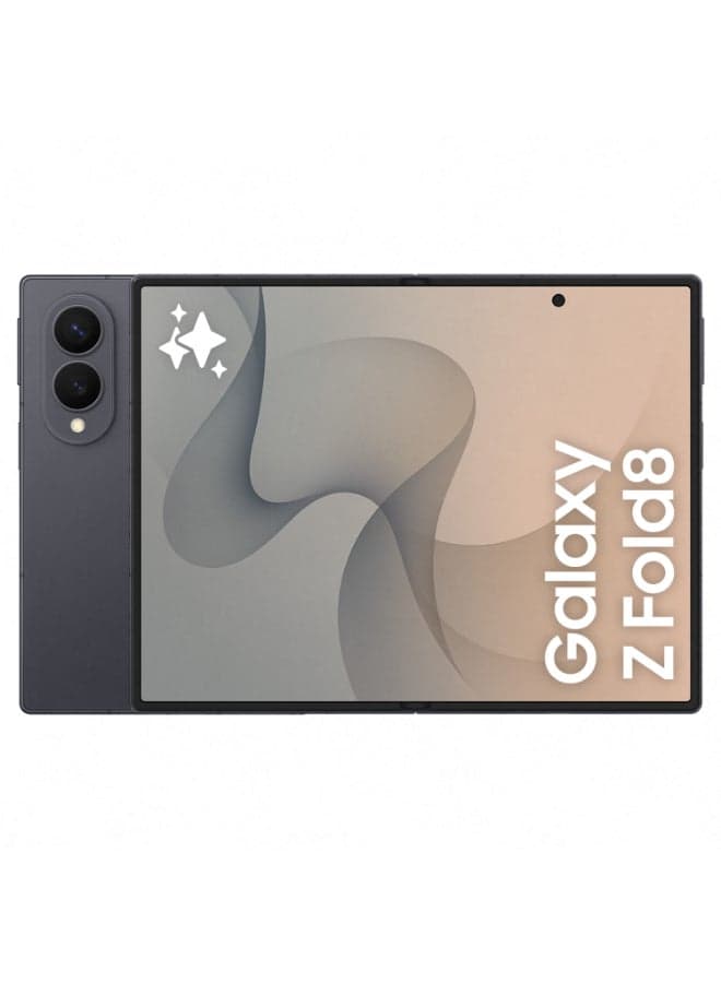Galaxy Z Fold 8 Dual SIM Graphite 16GB RAM 1TB 5G - Middle East Version