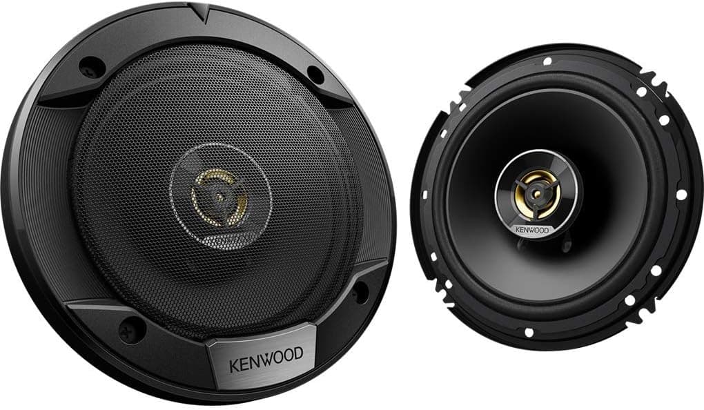 Kenwood KFC-S1676EX – 6.5" 2-Way Coaxial Car Speakers | 30W RMS / 300W Peak