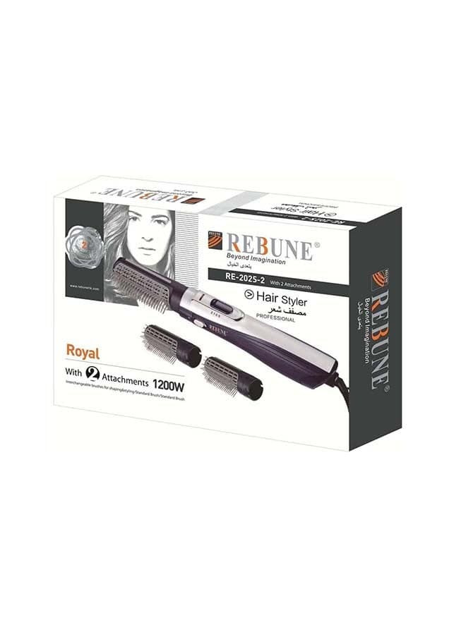 Hair Styler Brush Blue/White