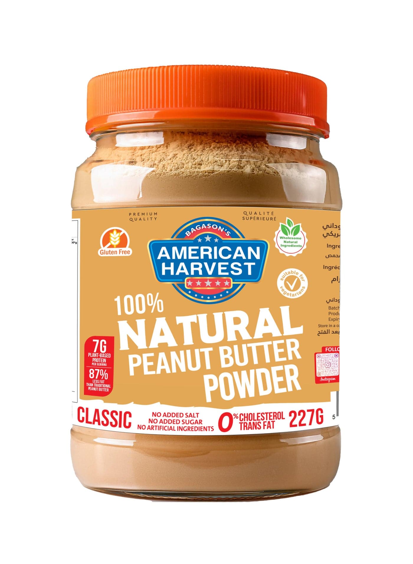 All Natural Peanut Butter Powder