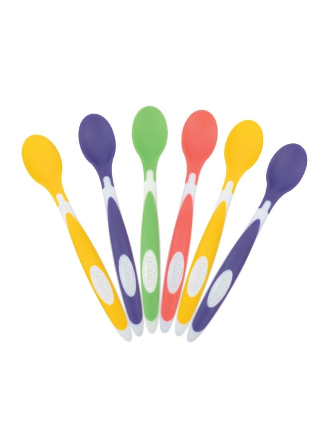 Soft-Tip Spoon, Pack Of 6