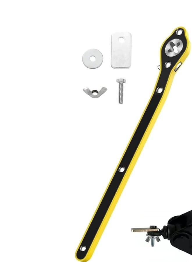 Car Socket Wrench 360° Rotation Labor-Saving Car Socket Wrench Lifting Speed Handle Tool Suitable For Travel Trucks SUV Car