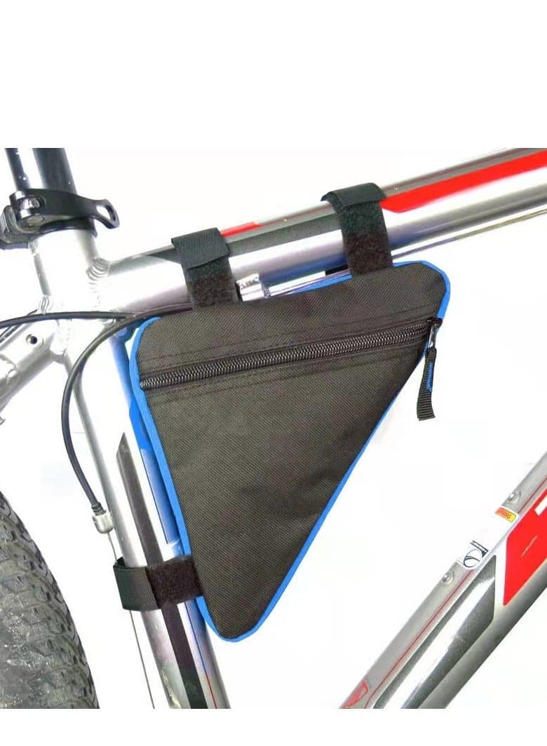 Bike Bag, Bicycle Frame Storage Bag, Bike Triangle Pouch, Bike Saddle Bag, Bike Top Tube Bag, Bike Seat Bag, Mountain Bike Accessories Pack for Phone, Wallet, Keys