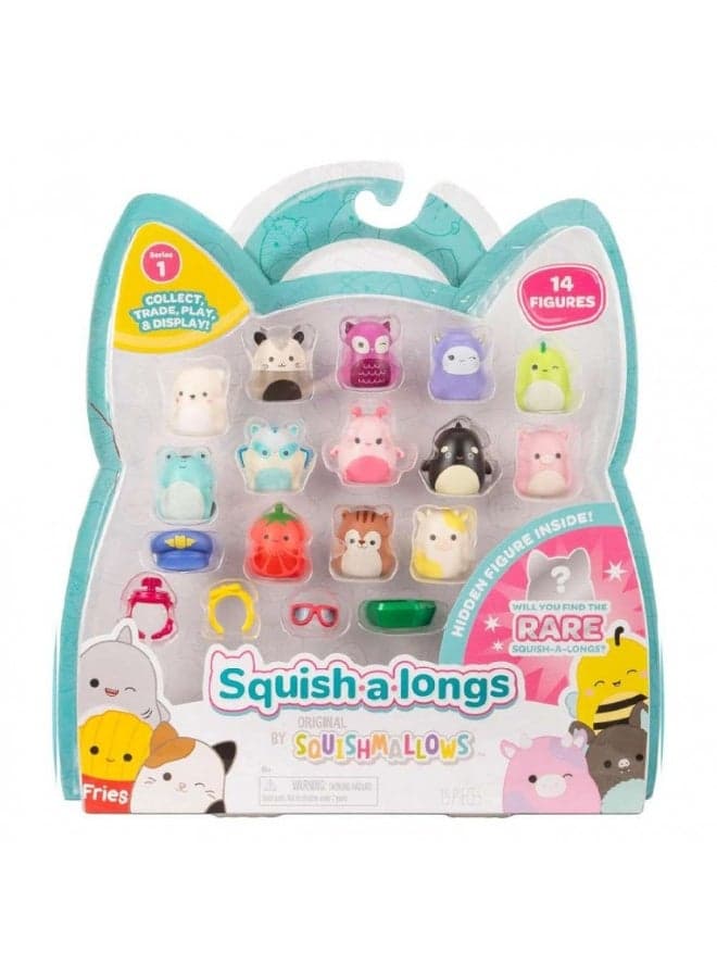 Squishmallows SQAL Squisha longs 14 Pack assorted SQAL0028