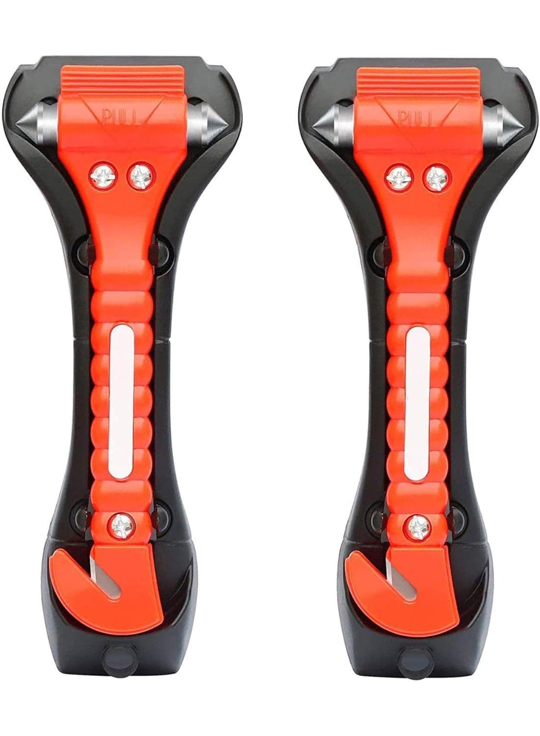 Emergency Car Escape Tool (2 Pack) with Window Break Hammer and Seat Belt Cutter, Life Saving Safety Gear for Quick Vehicle Exit