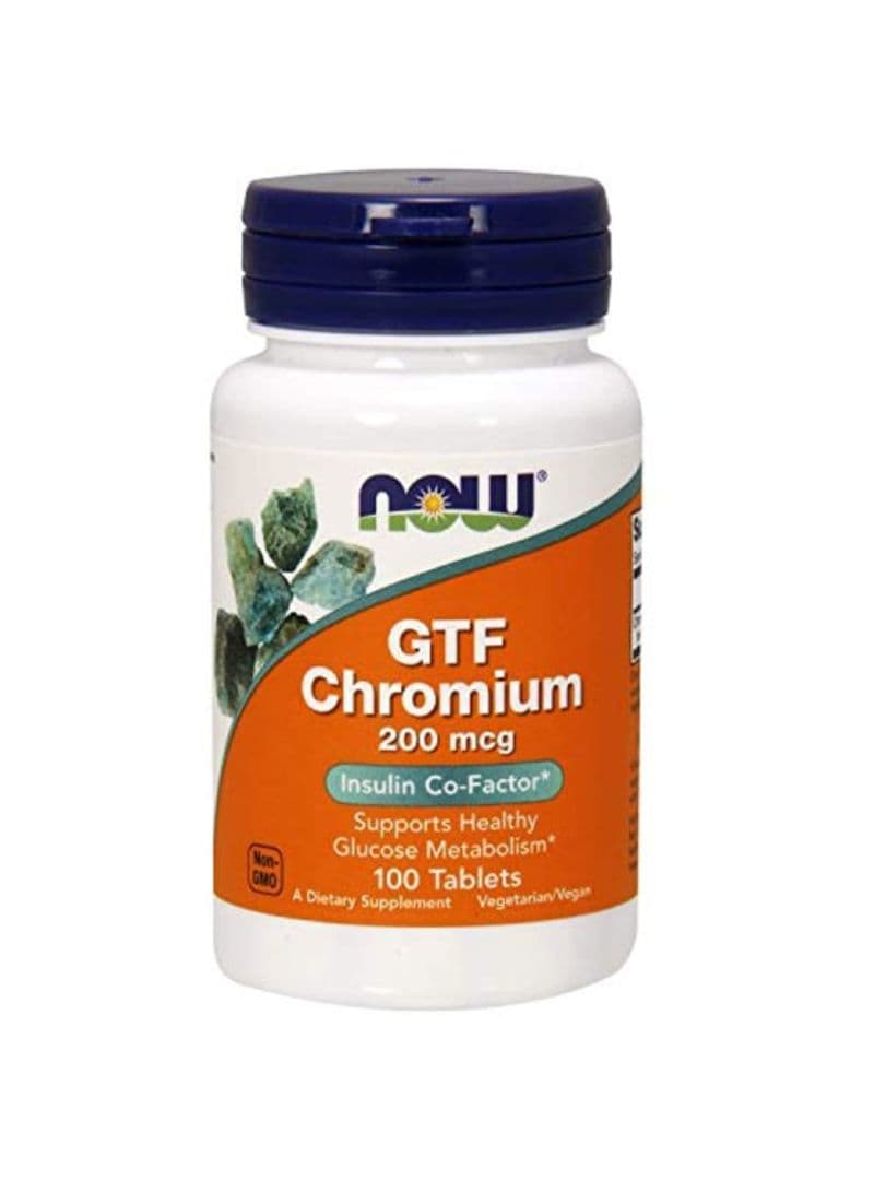 GTF Chromium 200 mcg Dietary Supplement - 100 Tablets