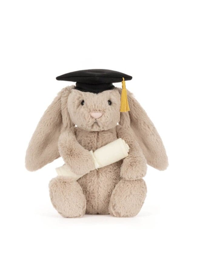 Bashful Bunny Graduation Edition — Exquisitely Soft, Delightful to the Touch — Your Premier Choice for Graduation Gifts