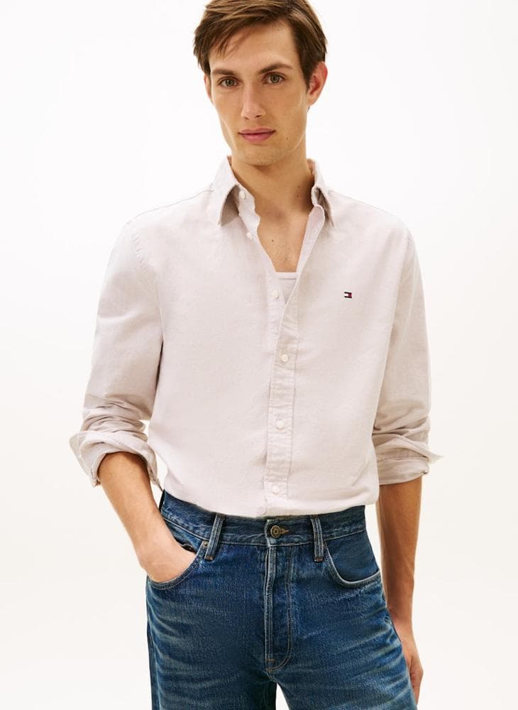 Solid Heritage Oxford Regular Fit Shirt