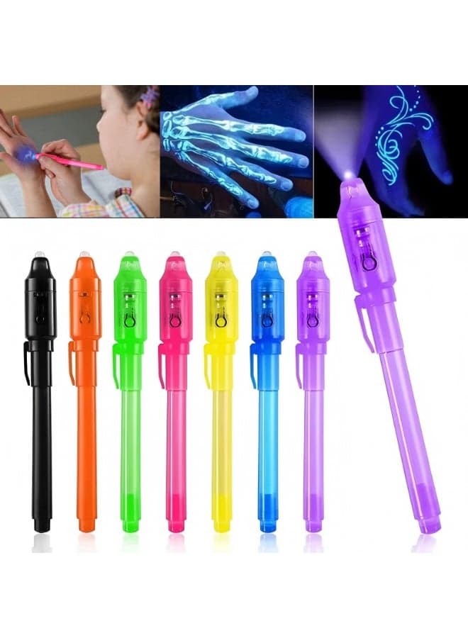 7-Piece Invisible Ink Magic Light Pen Set