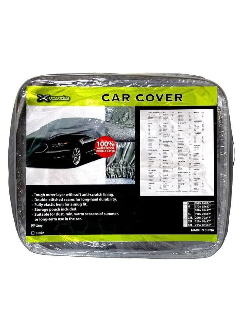 Dodge Charger Car Body Cover – All-Weather Waterproof Full Exterior Protection for Dodge Charger Sedan – Dustproof, UV-Resistant, Windproof, Scratch-Resistant Outdoor Car Cover with Elastic Hem & Mirror Pockets – Easy to Install & Store