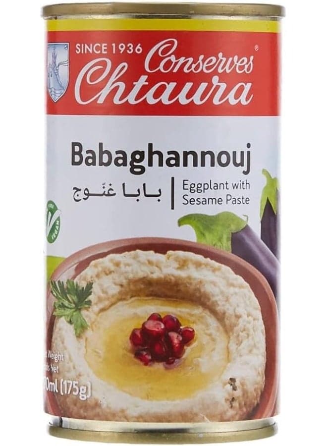 Chtaura Conserves Babaghannouj Eggplant with Sesame Paste 175gm