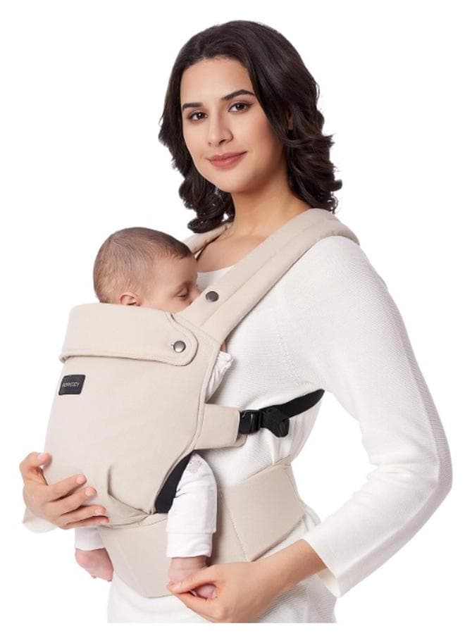 Baby Carrier- Ergonomic, Cozy and Lightweight Carrier for 7-44lbs, Effortless to Put On