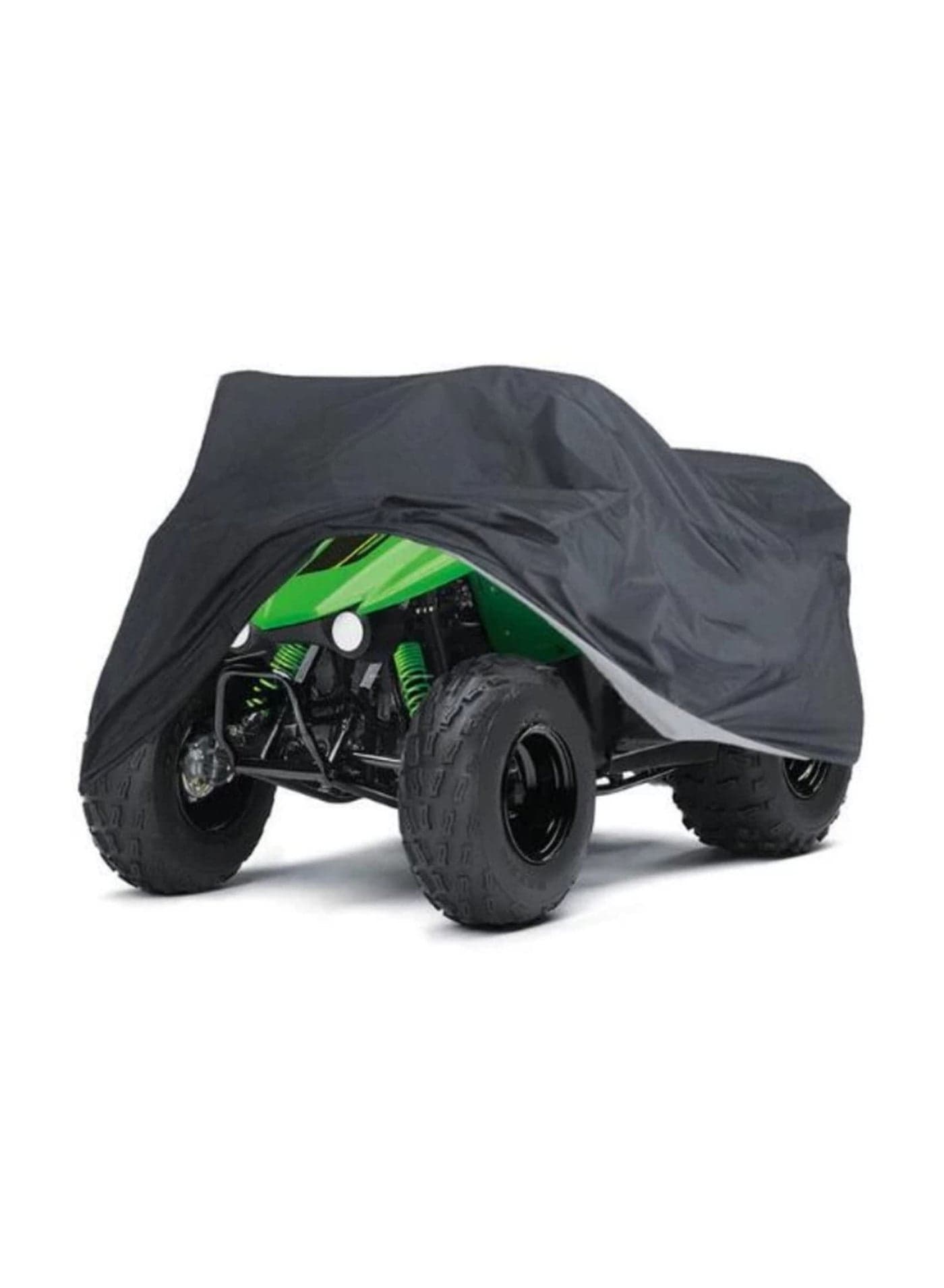 ATV Cover Waterproof 190T Oxford Cloth Outdoor 4 Wheeler Protective Cover Windproof Sun Cover All Weather Protection Portable for Most ATV Motorcycle Mobility Scooter