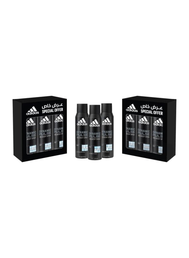 Dynamic Pulse Deodorant Body Spray Set 150ml