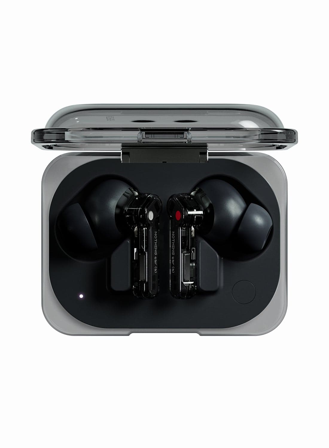 Ear (a), True Wireless Earphones, ChatGPT Integrated, Dynamic Bass Boost, Hi-Res With Hybrid ANC Noise Cancellation Upto 45dB Black